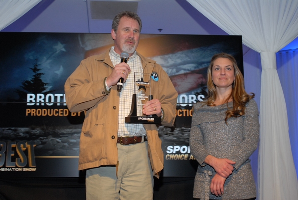 dude accepting award speech